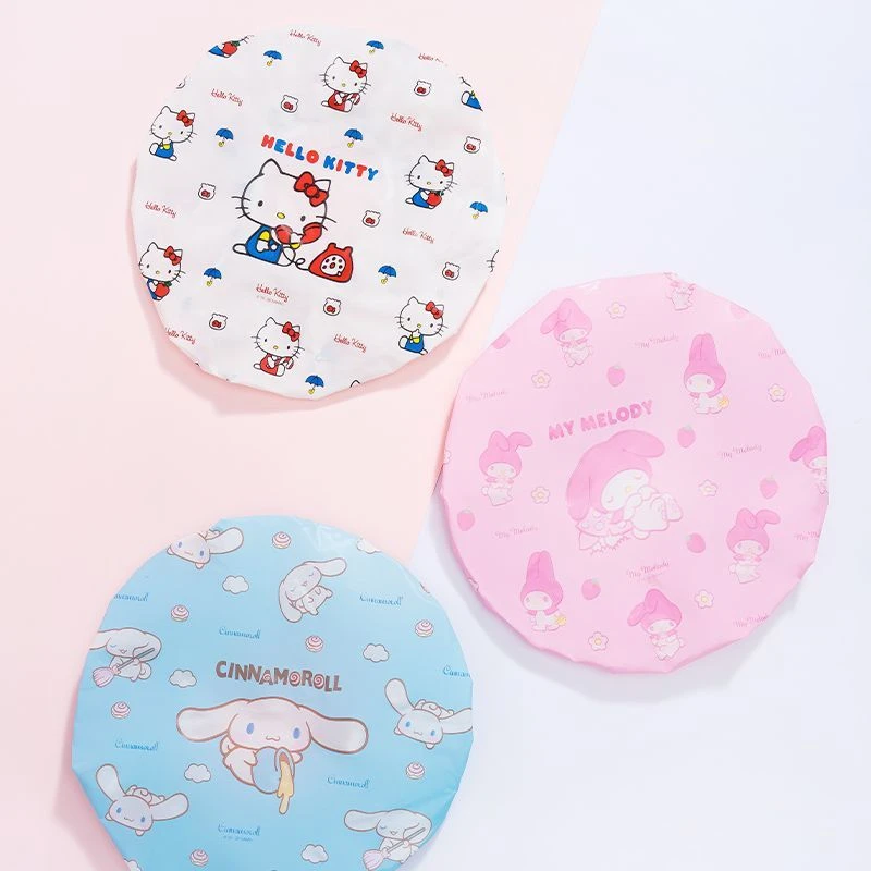 Swim Cap Silicone - Hello Kitty Cute Silicone Swim Cap