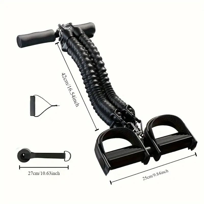 Sports Equipment Supplies - Pedal Tension Rope Puller Exercise At