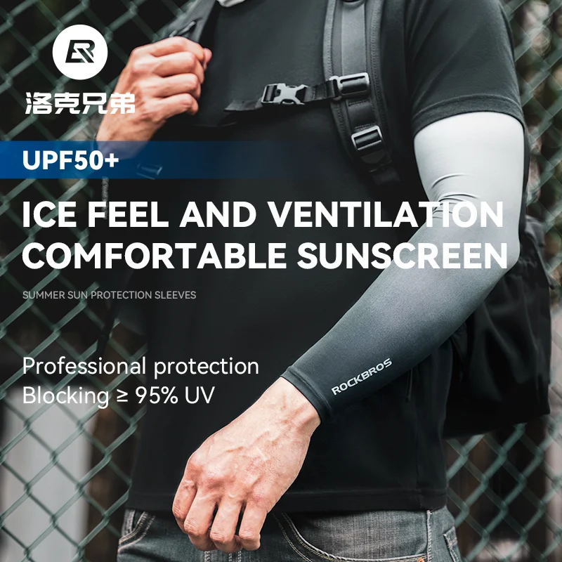 ROCKBROS Arm Sleeves Ice Silk  - đánh giá và giá Sports Equipment Supplies
