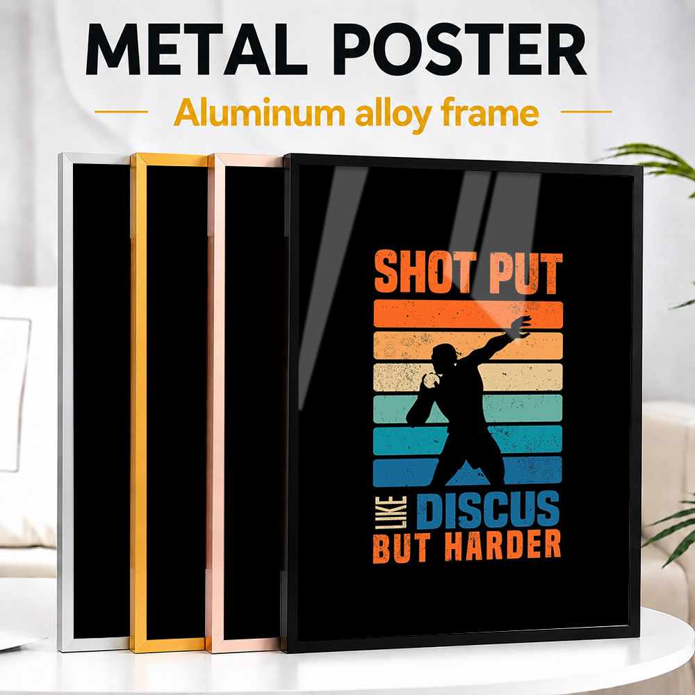 Shot Put Framed Metal Poster P - đánh giá và giá Shot Put Metal
