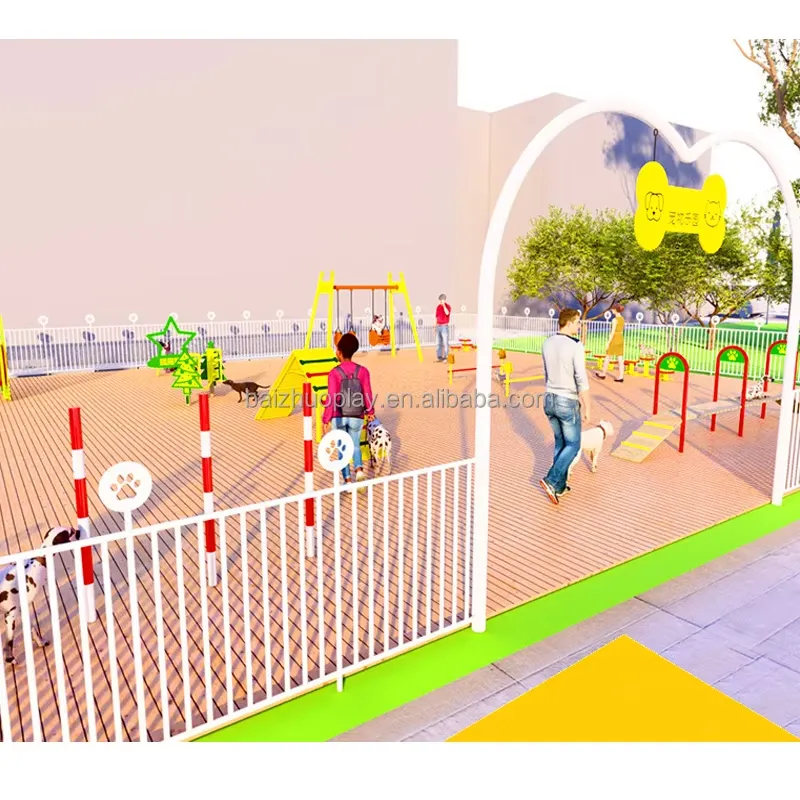 Outdoor Custom Pet Park Playgr - đánh giá và giá Sports Equipment And Facilities
